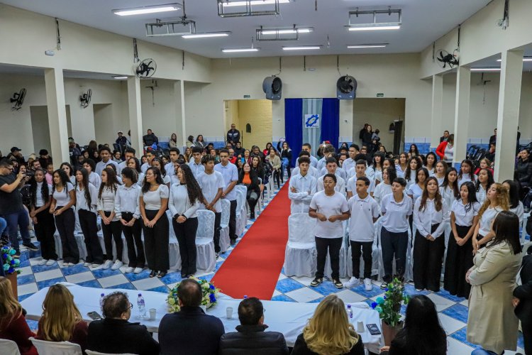 Formatura da 53ª turma do Projov em Pirapora